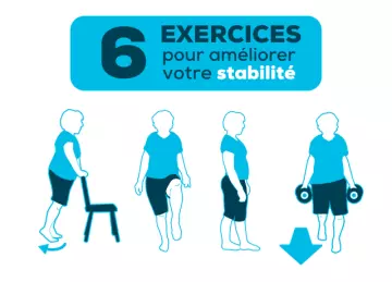 6 exercices pour améliorer votre stabilité