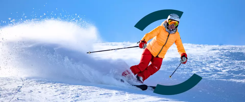 Les orthèses de genou en ski ou planche à neige