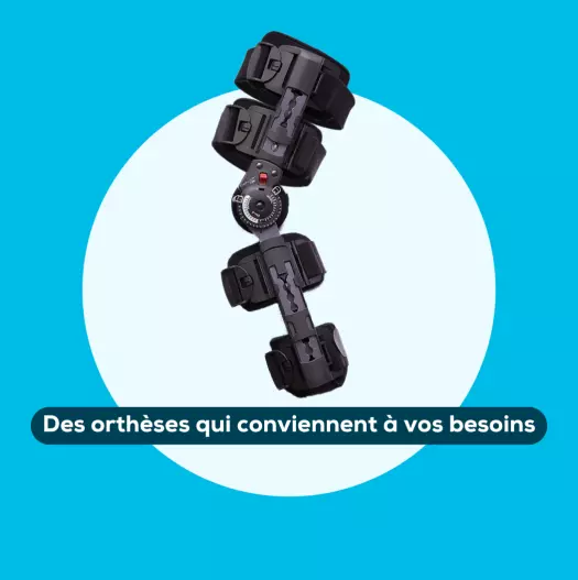 Orthèses post-opératoire